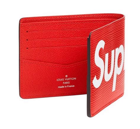 louis vuitton supreme portefeuille|trifold louis vuitton wallet.